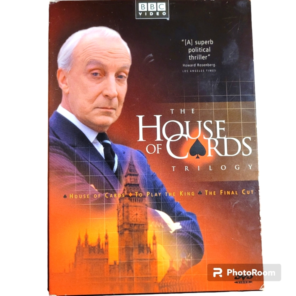 3 DVD Set House of Cards Trilogy